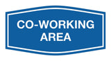 Signs ByLITA Fancy Co-Working Area Sign