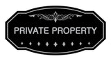 Victorian Private Property Sign