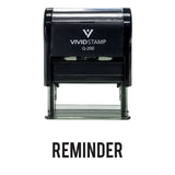 Reminder Self Inking Rubber Stamp
