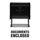 Documents Enclosed Self Inking Rubber Stamp