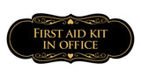 Signs ByLITA Designer First Aid Kit In Office Sign