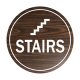 Sign By LITA Circle Stairs Sign