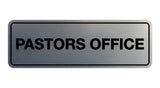Signs ByLITA Standard Pastors Office Sign