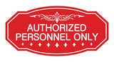 Signs ByLITA Victorian Authorized Personnel Only Sign