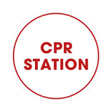 Signs ByLITA Circle CPR Station Sign