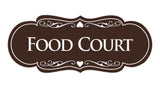 Signs ByLITA Designer Food Court Sign