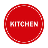 Signs ByLITA Circle Kitchen Sign