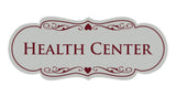 Signs ByLITA Designer Health Center Sign