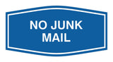 Signs ByLITA Fancy No Junk Mail Sign