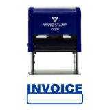 Basic Invoice Self Inking Rubber Stamp