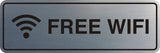 Signs ByLITA Standard Free WiFi Sign