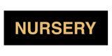 Signs ByLITA Basic Nursery Sign