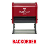 Backorder Self Inking Rubber Stamp