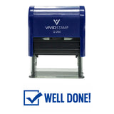 Well Done Teacher Self Inking Rubber Stamp