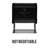 Not Negotiable Self Inking Rubber Stamp