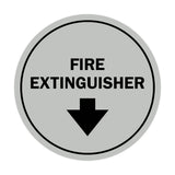 Signs ByLITA Circle Fire Extinguisher Sign