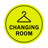 Signs ByLITA Circle Changing Room Sign