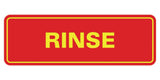 Signs ByLITA Standard Rinse Sign
