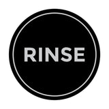 Signs ByLITA Circle Rinse Sign