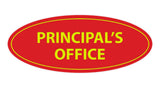 Signs ByLITA Oval Principal's Office Sign