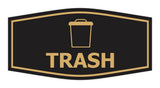 Fancy Trash Wall or Door Sign