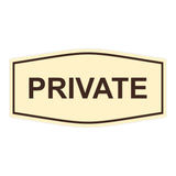 Fancy Private Sign