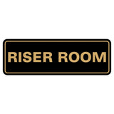 Riser Room Door / Wall Sign