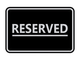 General Reserved Sign