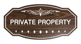 Victorian Private Property Sign