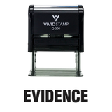 EVIDENCE Self Inking Rubber Stamp