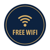 Signs ByLITA Circle Free WiFi Sign