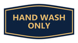 Signs ByLITA Fancy Hand Wash Only Sign