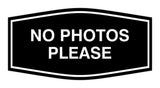 Signs ByLITA Fancy No Photos Please Sign