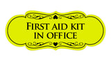 Signs ByLITA Designer First Aid Kit In Office Sign