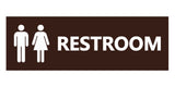 Signs ByLITA Basic Unisex Restroom Sign