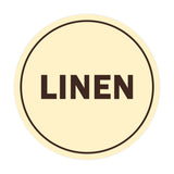 Signs ByLITA Circle Linen Sign
