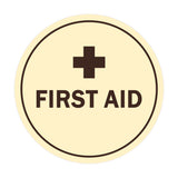 Signs ByLITA Circle First Aid Sign