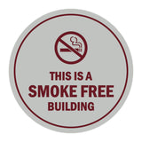 Signs ByLITA Circle This is a smoke free building Sign