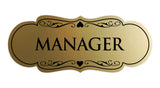 Signs ByLITA Designer Manager Sign
