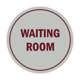 Signs ByLITA Circle Waiting Room Sign