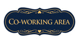 Signs ByLITA Designer Co-Working Area Sign