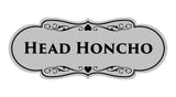 Signs ByLITA Designer Head Honcho Sign