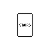 Signs ByLITA Portrait Round Stairs Sign