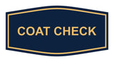 Signs ByLITA Fancy Coat Check Sign
