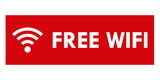 Signs ByLITA Basic Free Wifi Sign