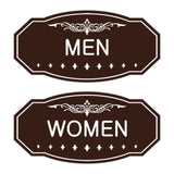Victorian Men Women Sign Set