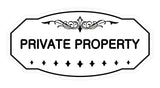Victorian Private Property Sign