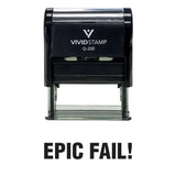 Black Epic Fail Novelty Stamp