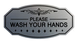 Victorian Please Wash Your Hands Sign