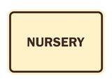 Signs ByLITA Classic Framed Nursery Sign